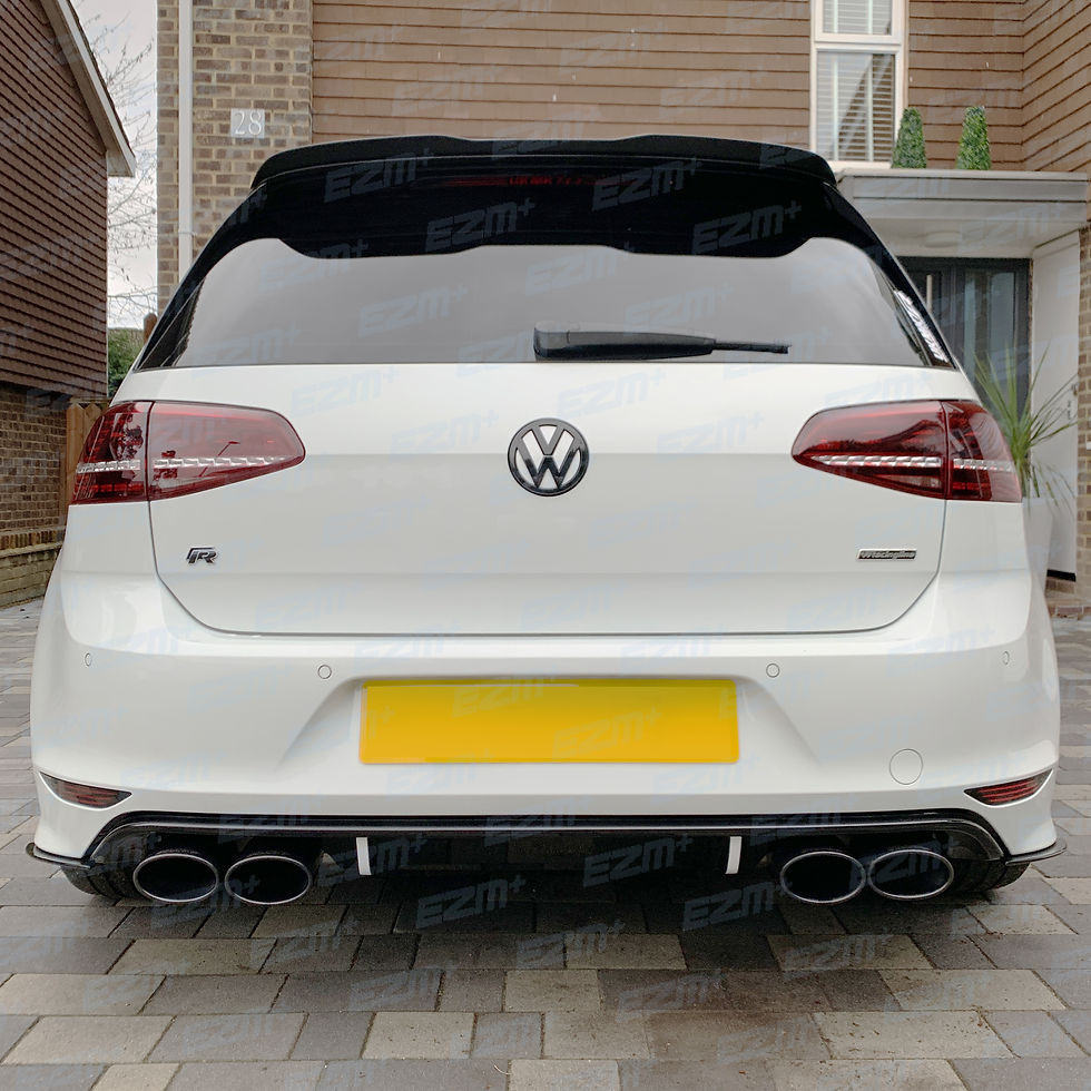 EZM Rear Diffuser Strip Decals x 2 for VW Golf MK7 R