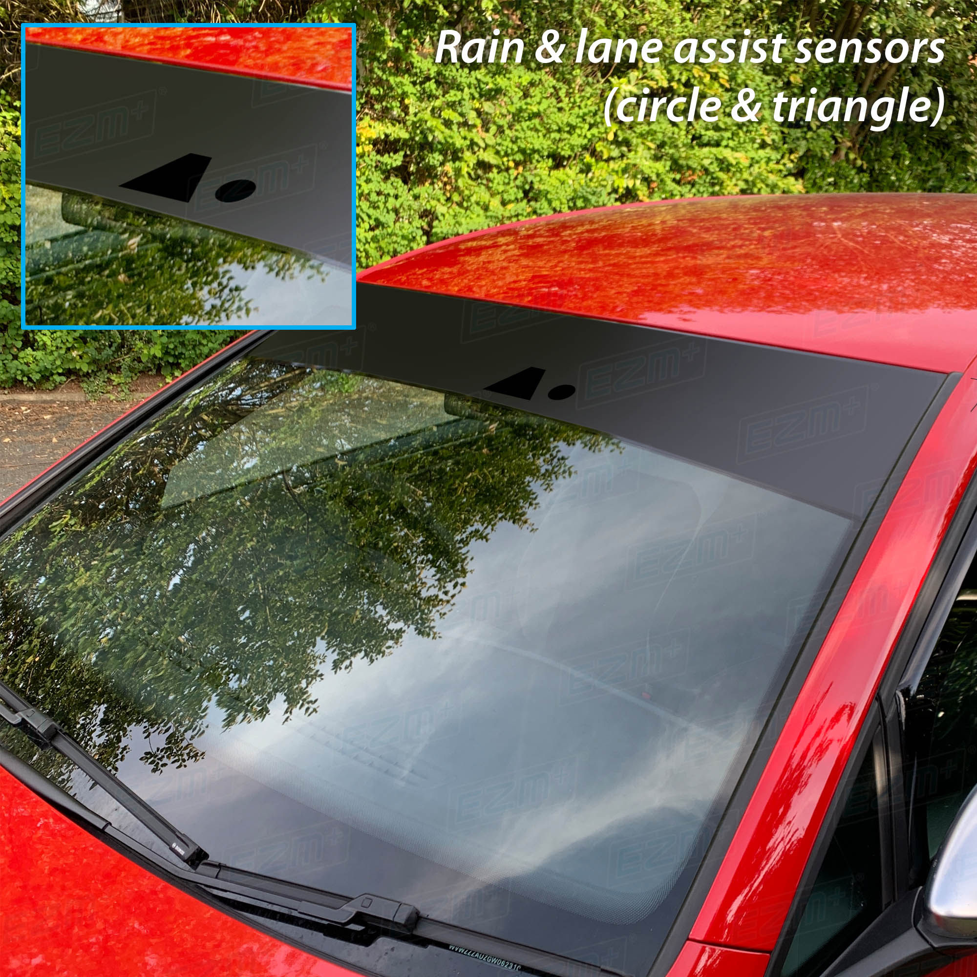 EZM Sun Strip for VW Golf MK7 TSI