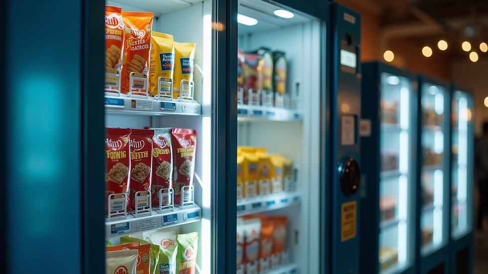 Revolutionizing Snack Time with AI Vending Machines