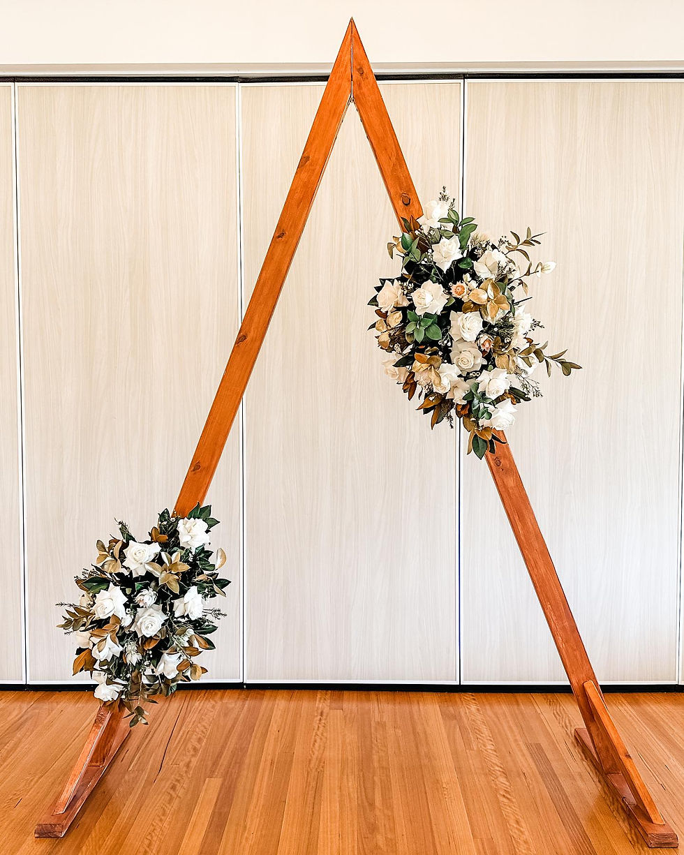 Thumbnail: Triangle Wooden Arbour