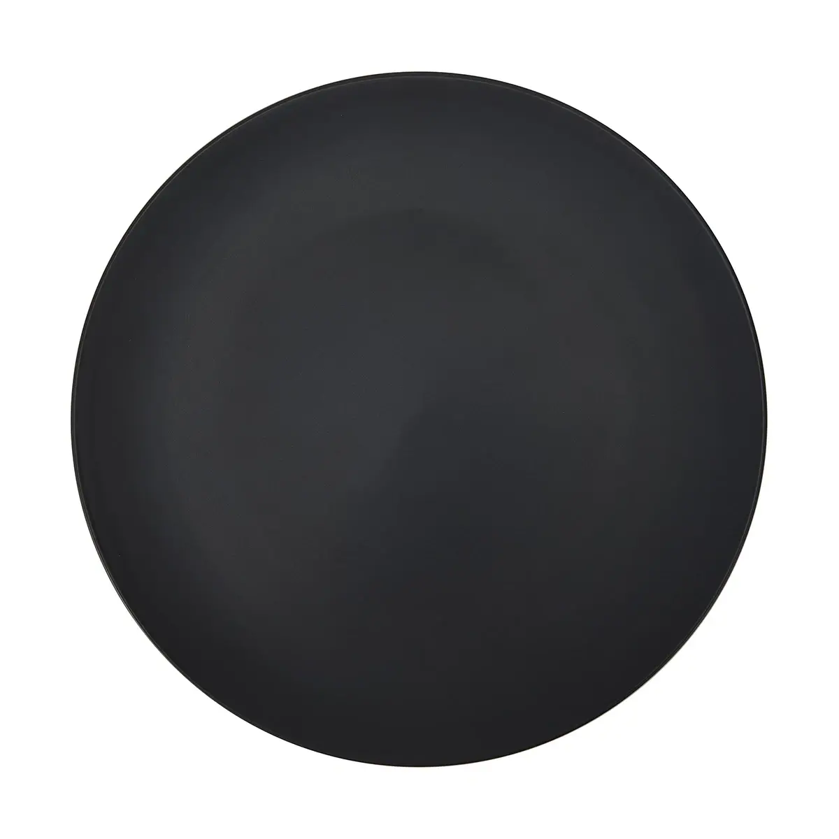 Matt Black Dinner Plate