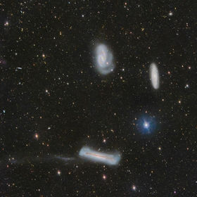 M65 Leo Triple Galaxy