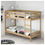 Thumbnail: ***Sold*** Mydal Bunk bed frame, pine - Name your price