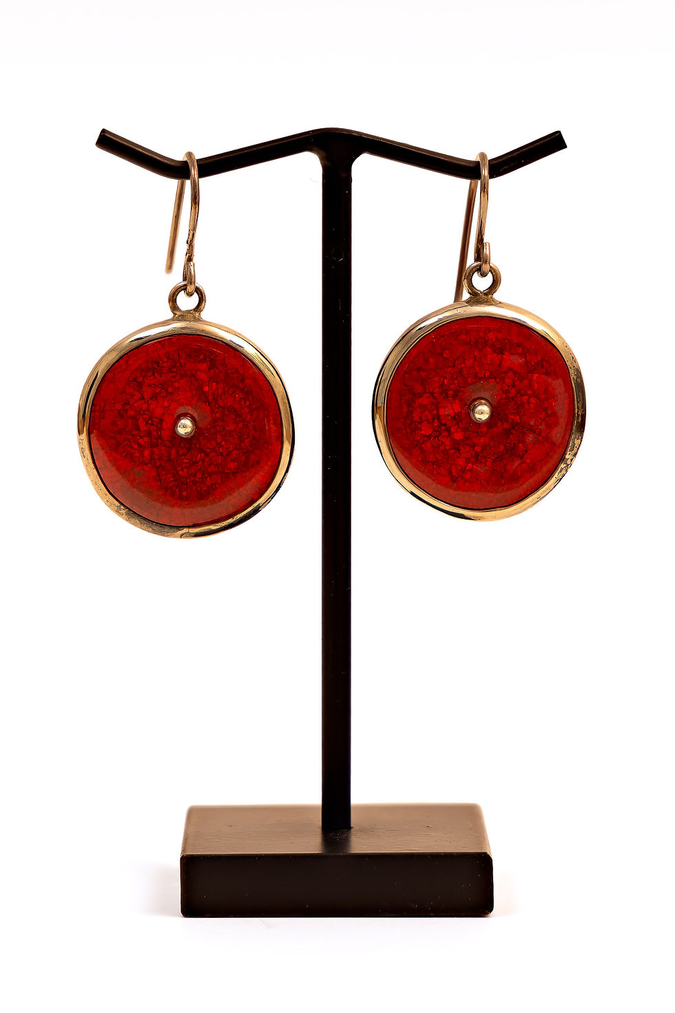 Sedona  Arizona   Tlaquepaque   Jewelry   Earrings   Sterling Silver   Ceramic   Kate Nowak   KN-E-006
