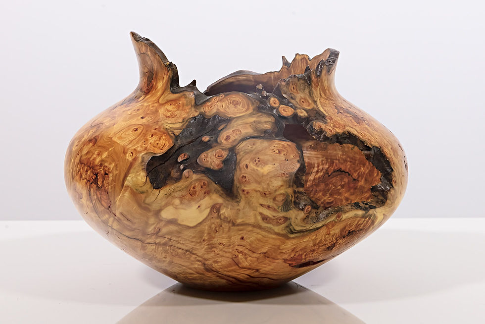 Sedona  Arizona  Tlaquepaque  Home Accents  Turned Vessel  Aspen Burl  Jerry Wedekind  JW138