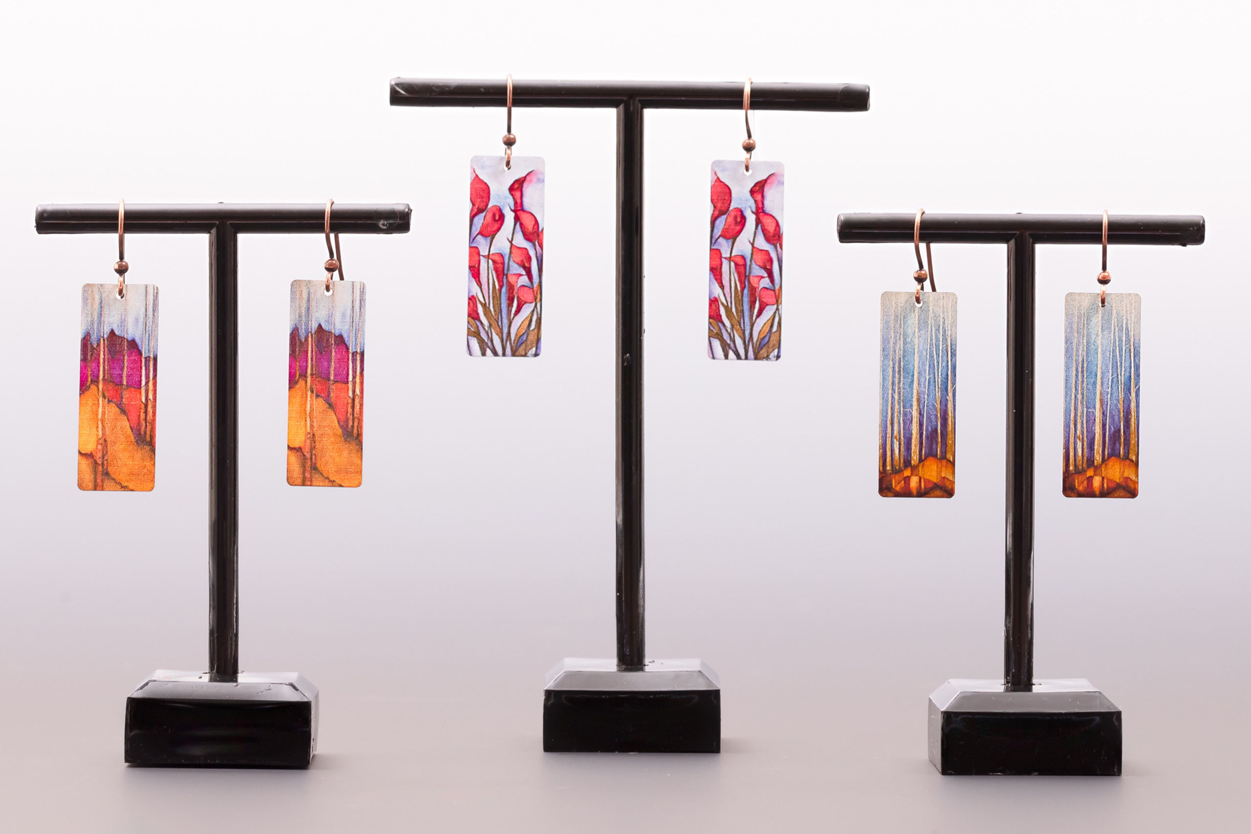 Sedona  Arizona   Tlaquepaque   Jewelry   Earrings   Rectangular  DC