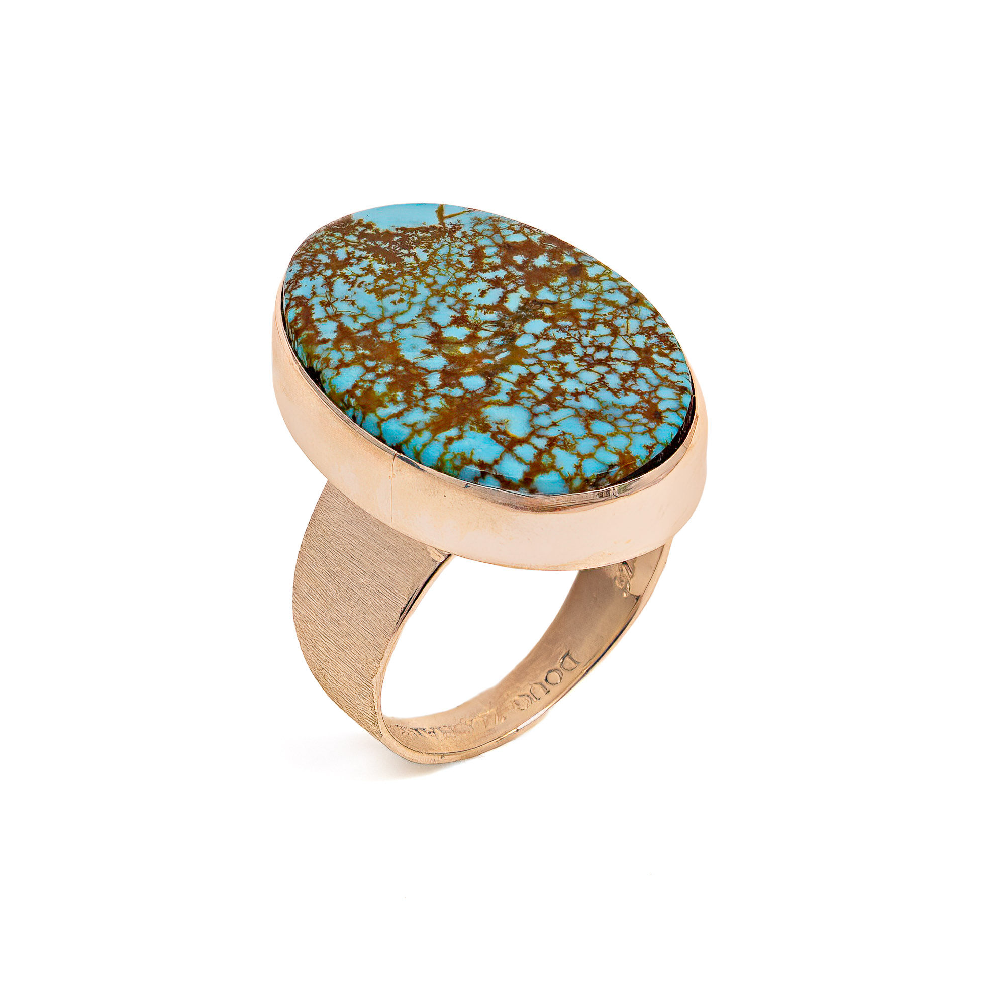 Sedona  Arizona   Tlaquepaque   Jewelry  Ring   Sterling Silver   Kingman Turquoise   Douglas Zachary   DZ-R-002