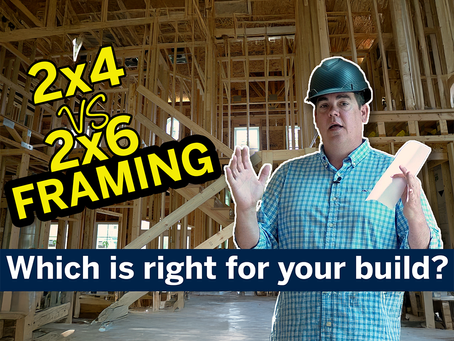 Building Better: Why 2x6 Walls Outperform 2x4 Walls in Your New Home.