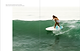 Girl Surfing Fish Surfboard Indonesia