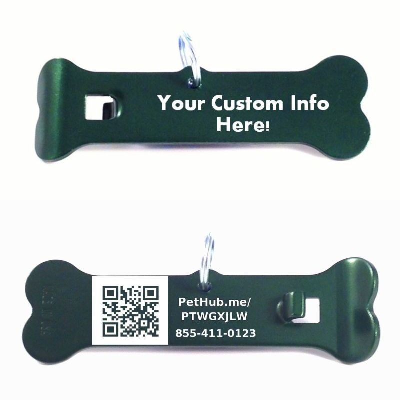 Thumbnail: Size: Large / Front: Custom / Back: QR / Color & Text: Select Below