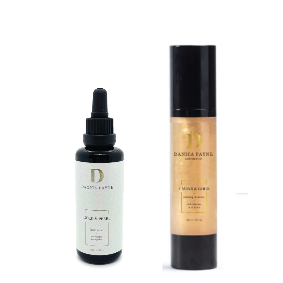 Gold Facial Cleanser & Toner