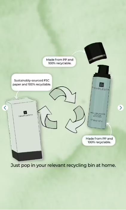 Thumbnail: TEMPLESPA  WELL BALANCED Mattifying Moisturiser