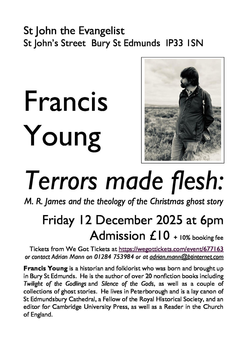 Francis Young lecture poster_0