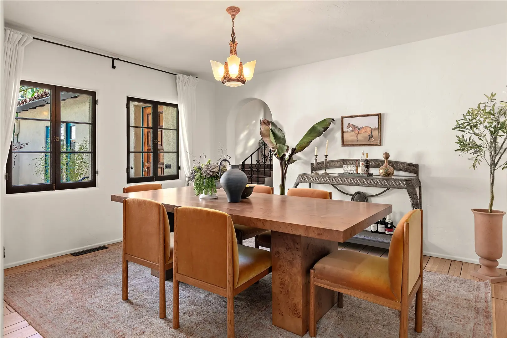 Formal dining room view at 1239 Geneva Street in Glendale