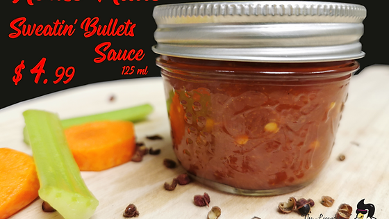 ★ Sweatin Bullets Sauce 125ml