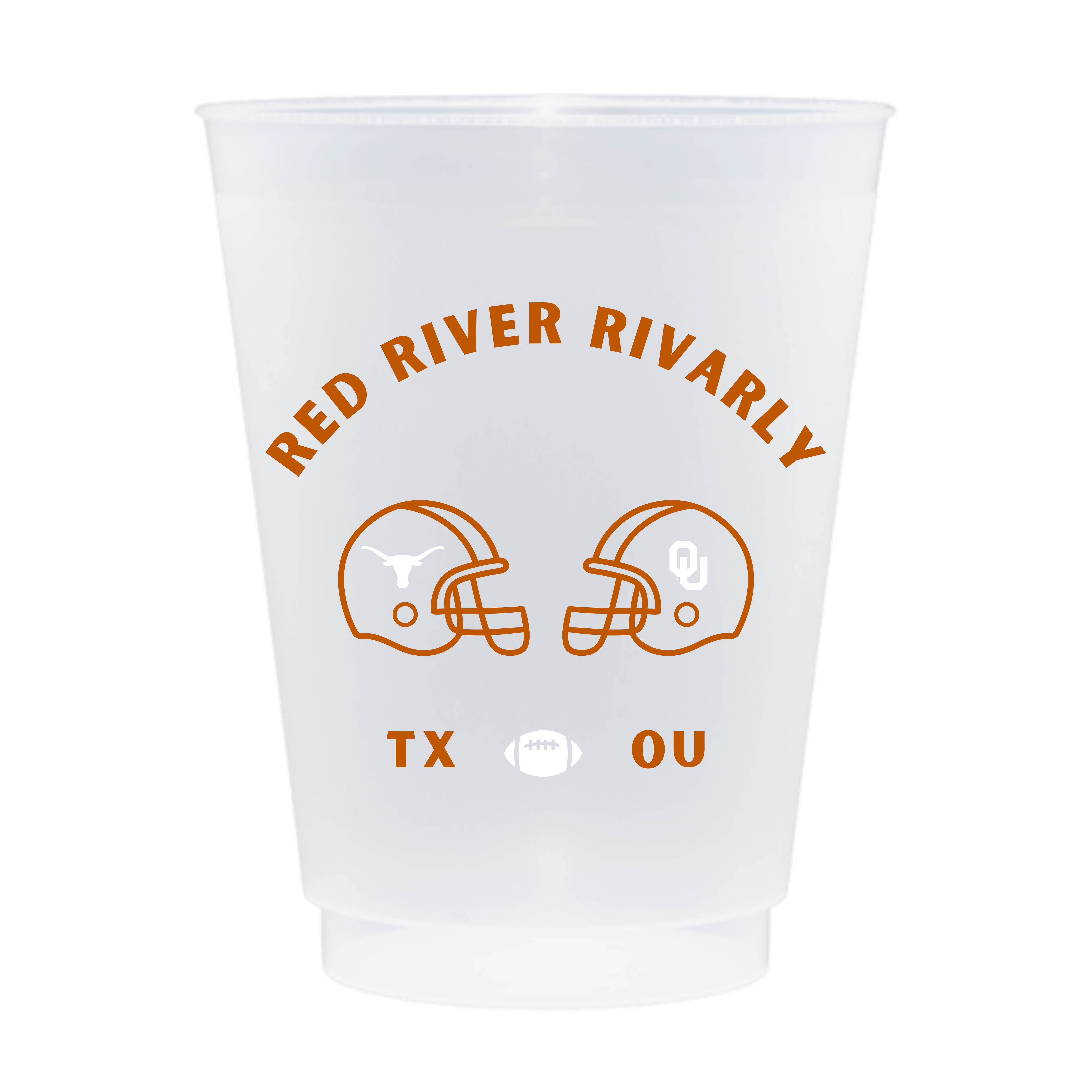 TX/OU Red River Rivalry Cups