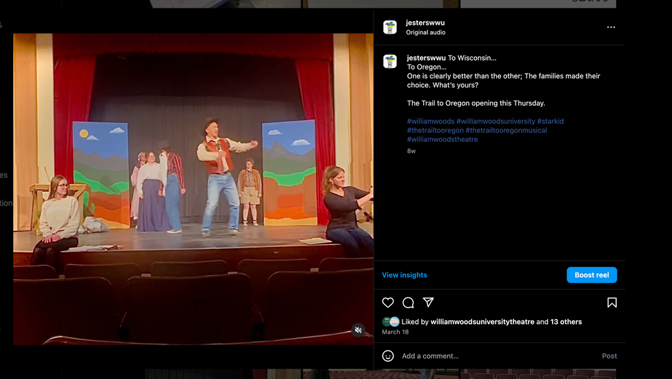 Trail to Oregon Show