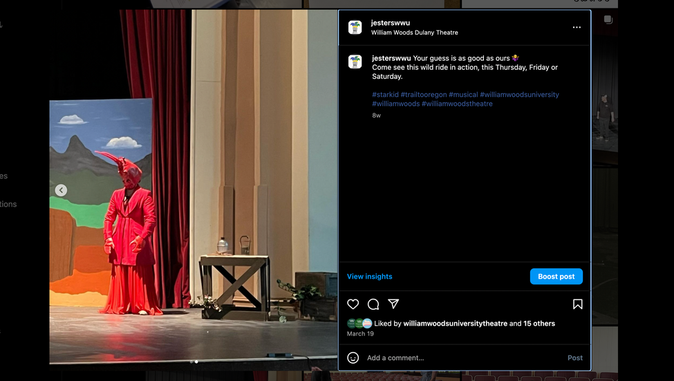 Trail to Oregon Rehearsal