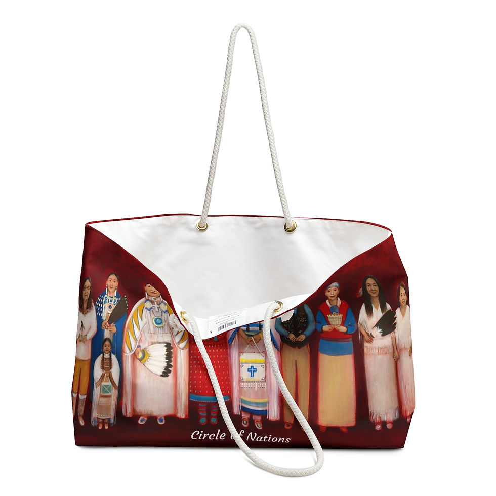 Thumbnail: WLNAP 05 Circle of Nations High End Weekender Bag