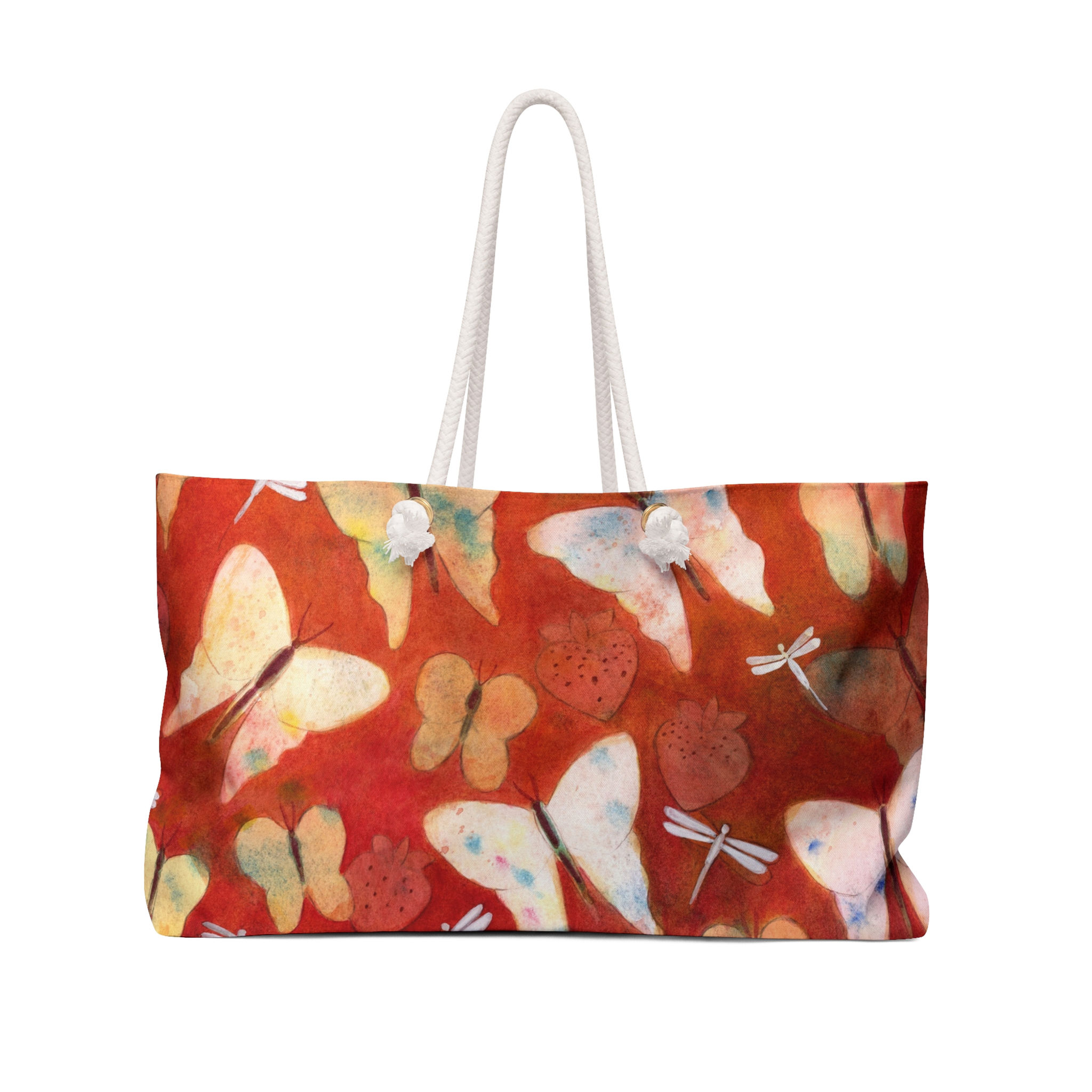 Butterflies and Dragonflies Weekender Bag