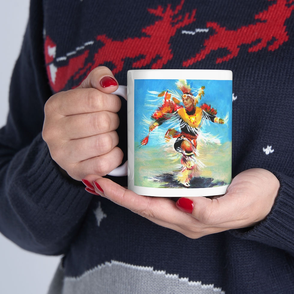 Thumbnail: Fancy Male Dancer - Ceramic Mug 11oz