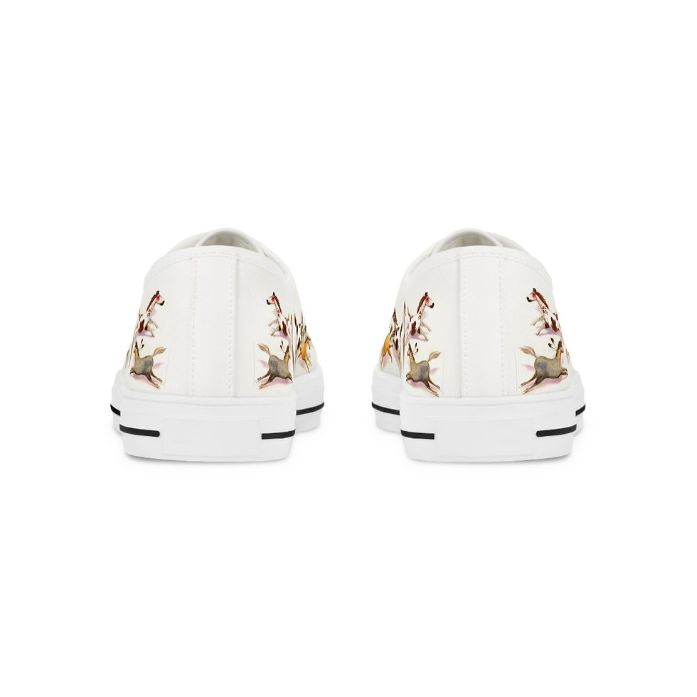 Thumbnail: Wild Horses  Women Low Top Sneakers 