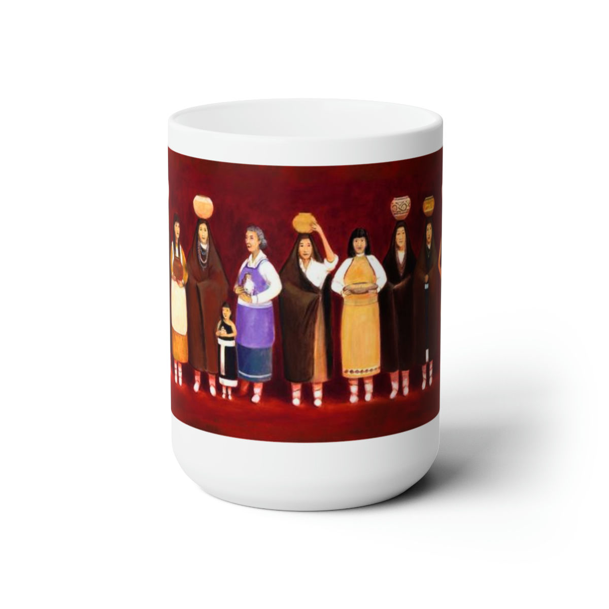 Women of the 19 Pueblos - Ceramic Mug 15oz