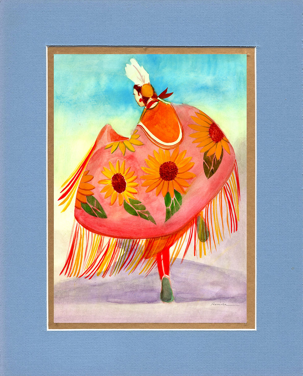 Thumbnail: The Sunflower Shawl Dancer