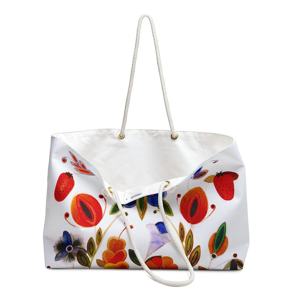 Thumbnail: Weekender Bag - Ojibwe Floral