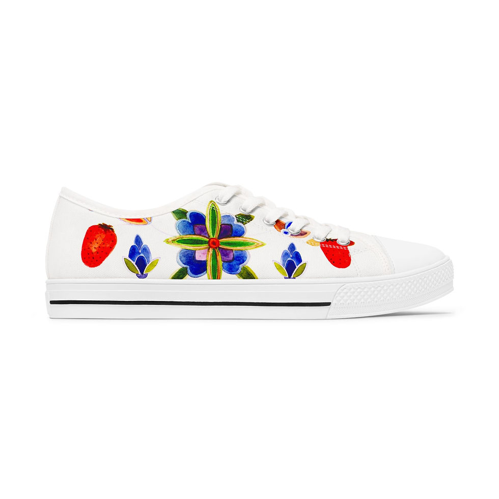 Thumbnail: Ojibwe Flora Low Top Sneakers