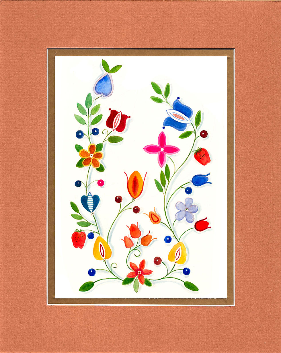 Thumbnail: Anishinabe Floral  1