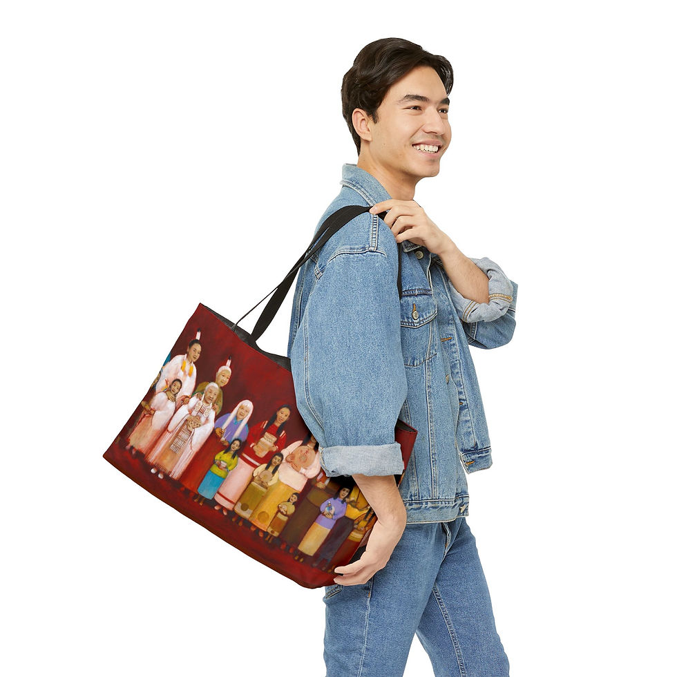 Thumbnail: WLNAP Weekender Bag 03 Passing On Traditions