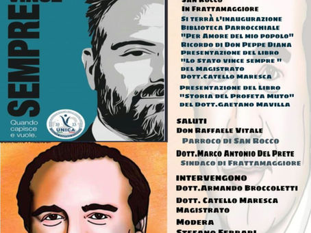 4 LUGLIO Parrocchia San Rocco Frattamaggiore incontro con il Magistrato Maresca.