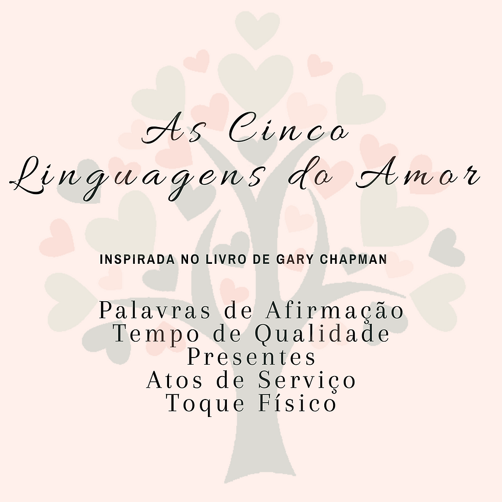 Aprendizado com o Livro As 5 Linguagens do Amor - Gary Chapman