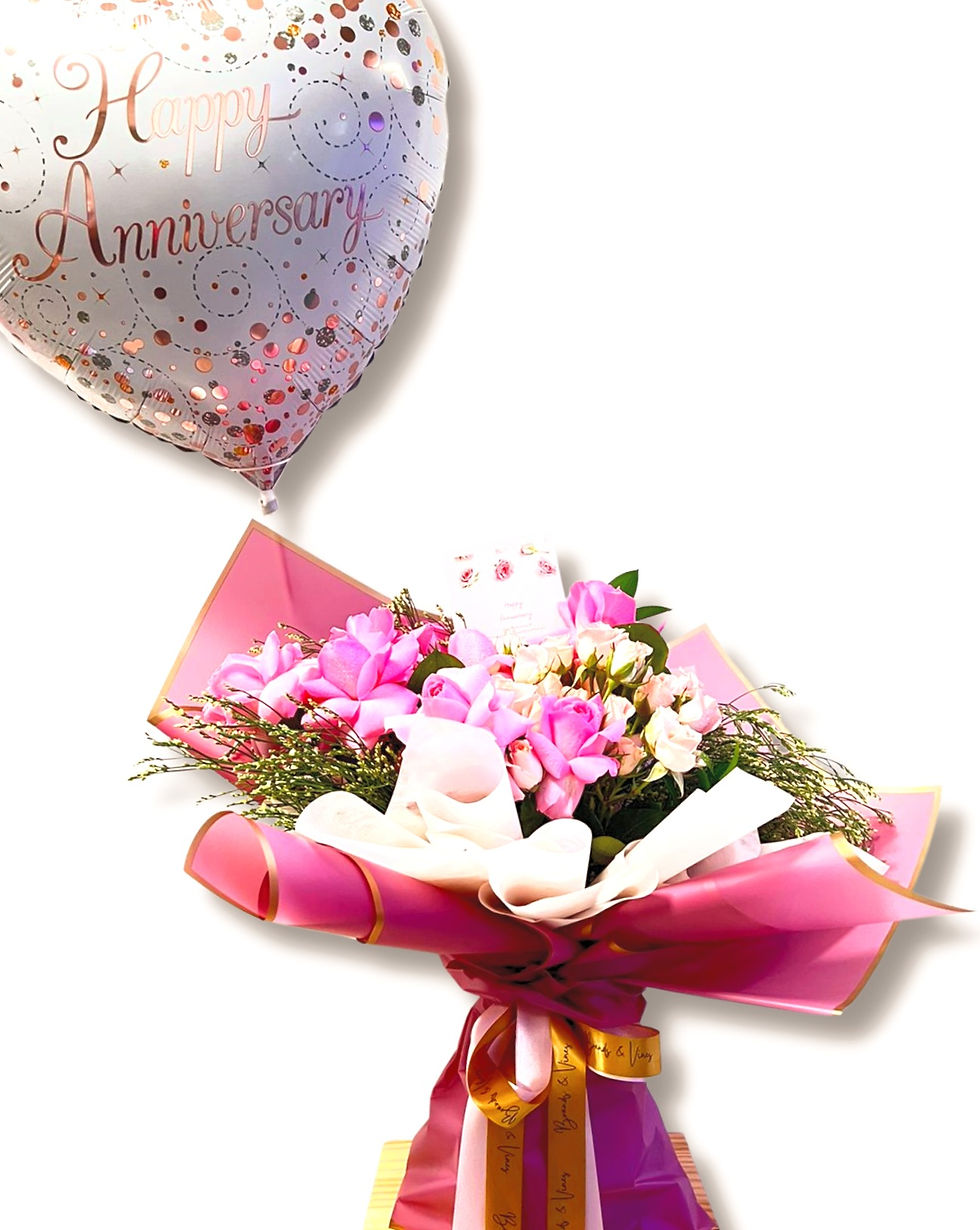 Thumbnail: Pink Anniversary Bouquet