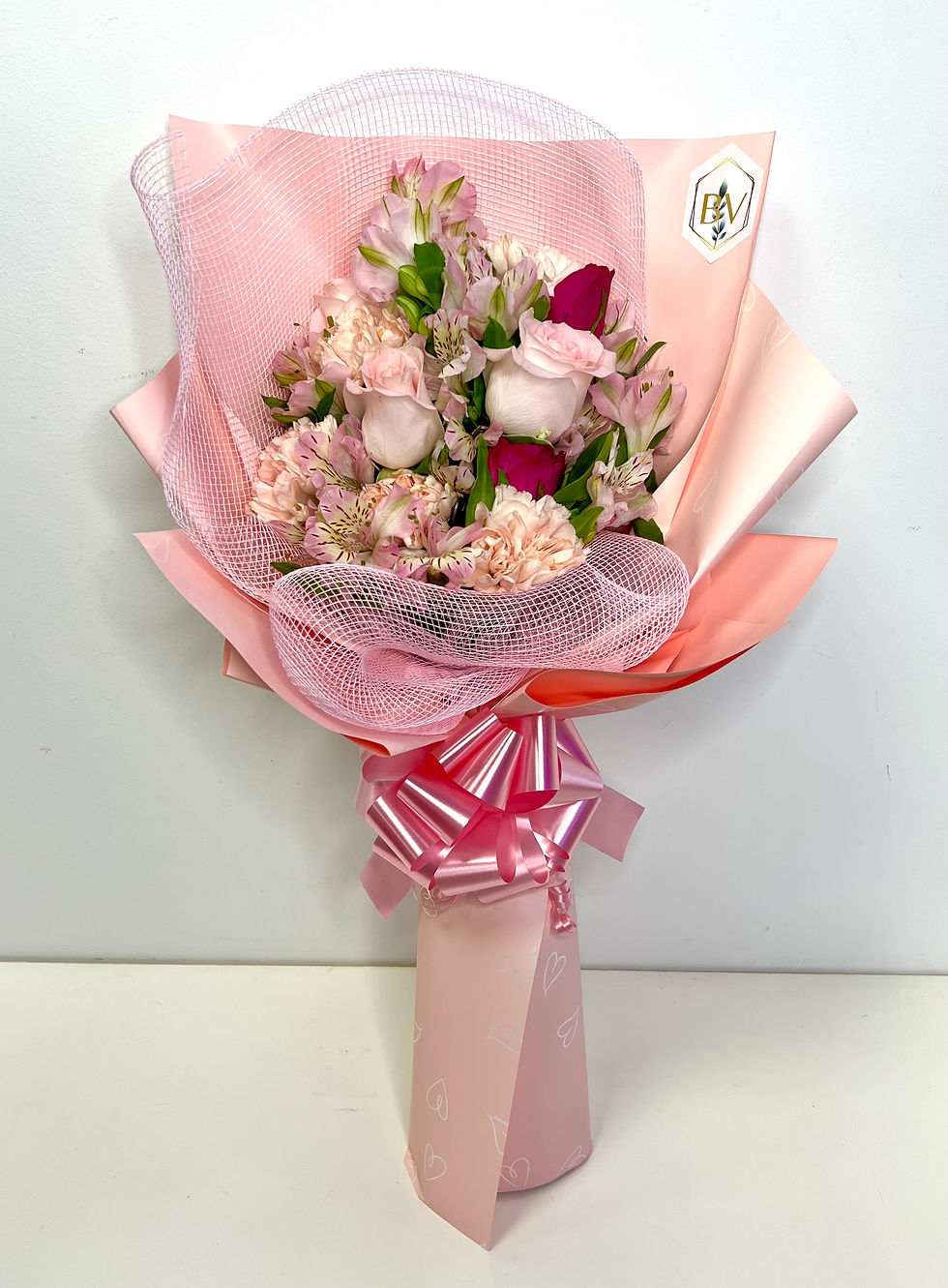थंबनेल: Orchard-Fresh Pink Bouquet