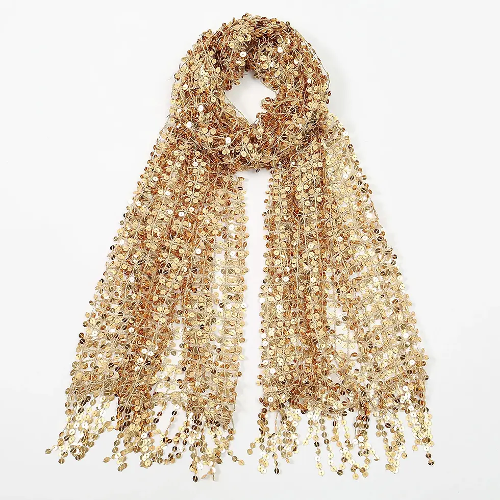 Миниатюра: Abundance Shawl – Prosperity, Joyful Receiving & Magnetic Flow Gold