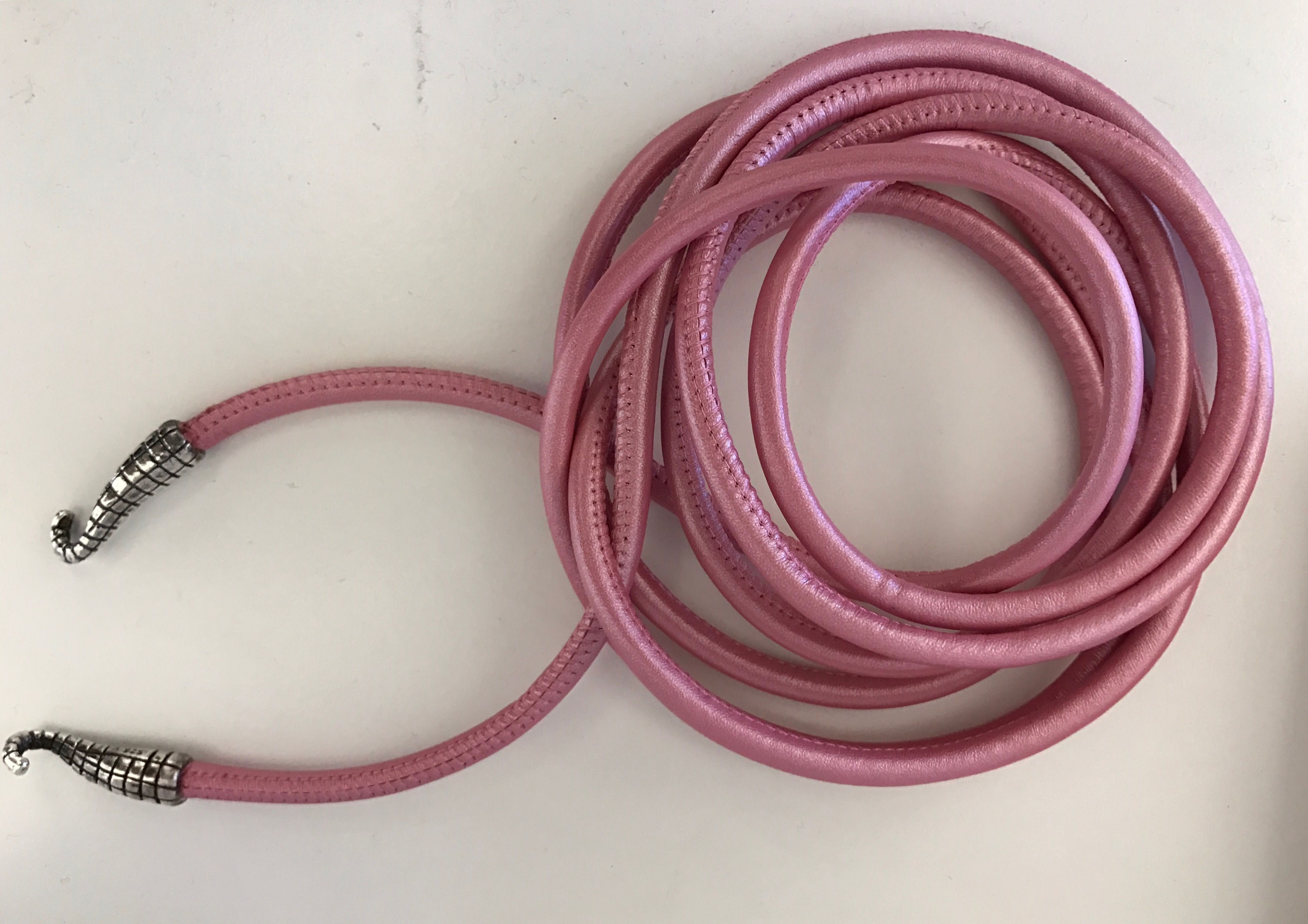 The MW Bolo- Pink Stitch Leather Special Edition