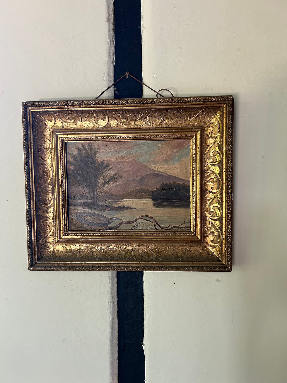 Thumbnail: Original 1894 Landscape Painting