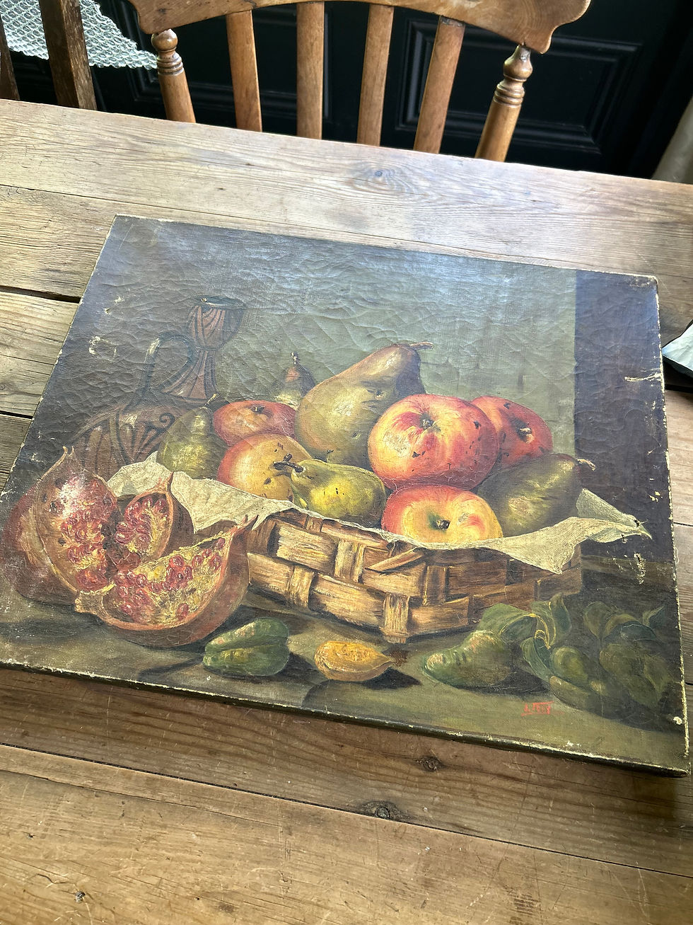 Thumbnail: Original Oil on Canvas Still Life