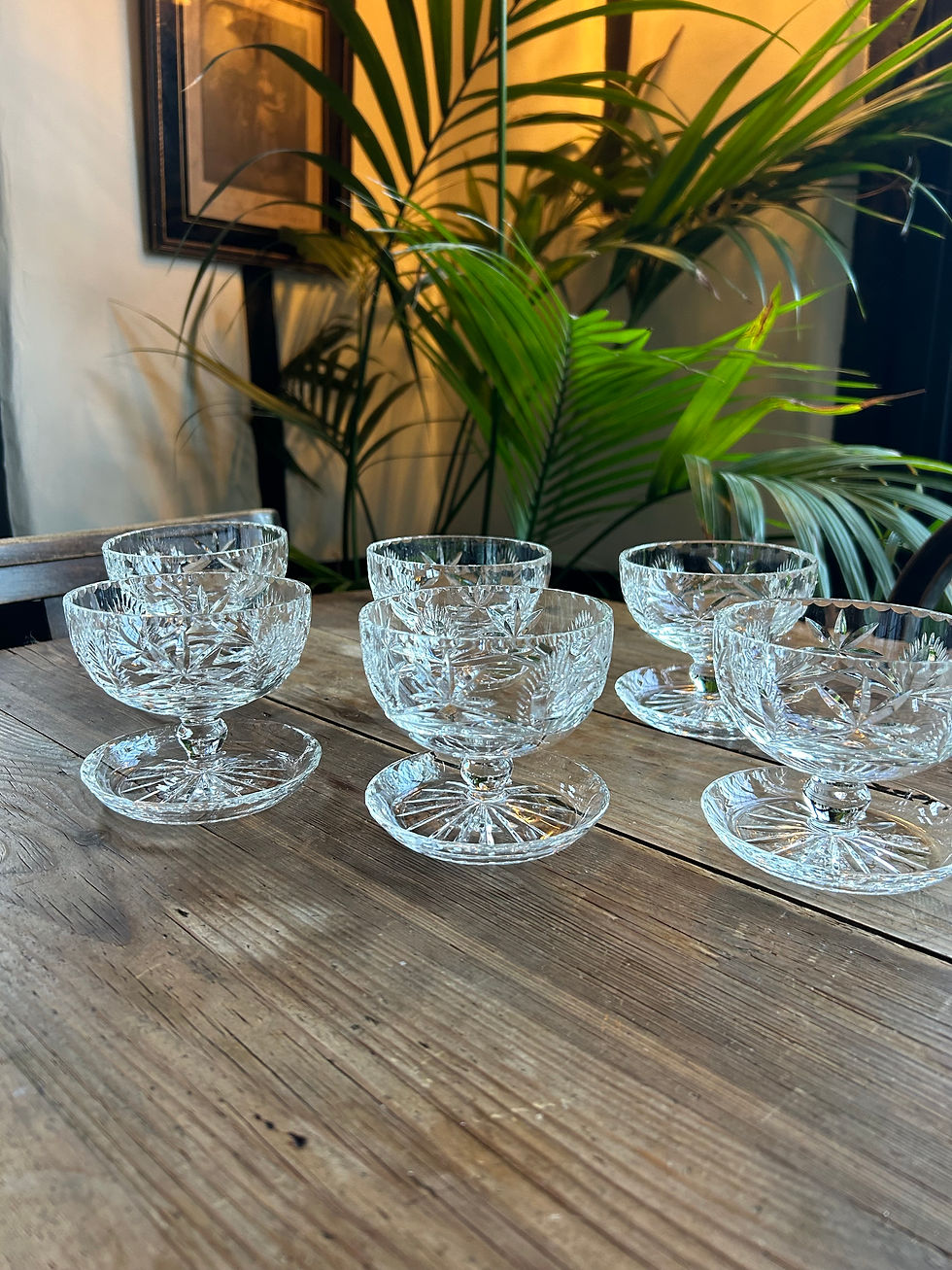 Thumbnail: Set of Six Dessert Glasses