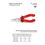 Thumbnail: Needle Nose Pliers Flat End Kraft Series