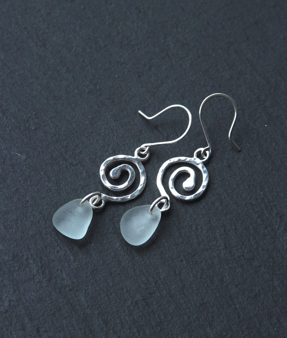 Thumbnail: Swirl Hook Earrings