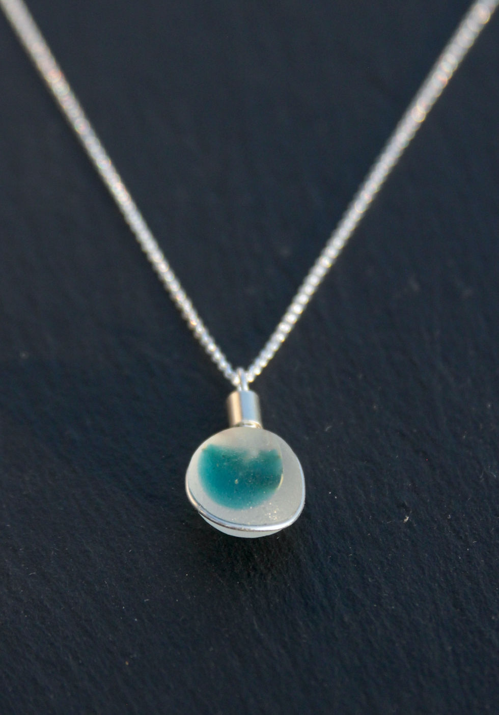 Thumbnail: Multi Seaglass Wrap Necklace