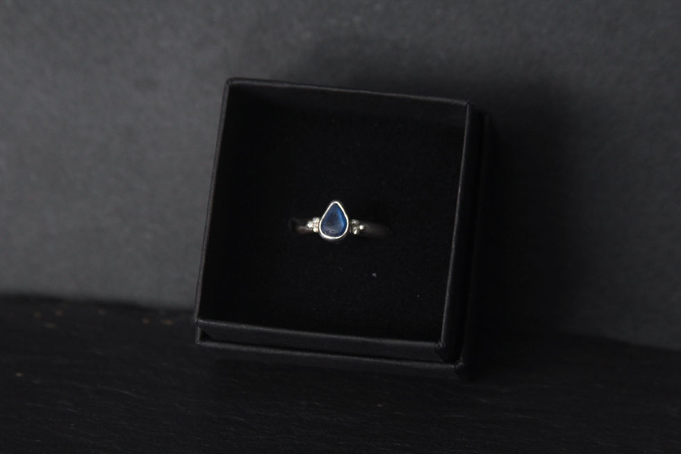 Thumbnail: Cobalt Blue Barnacle Ring