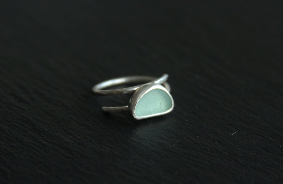 Thumbnail: Teal Delicate Kai Ring