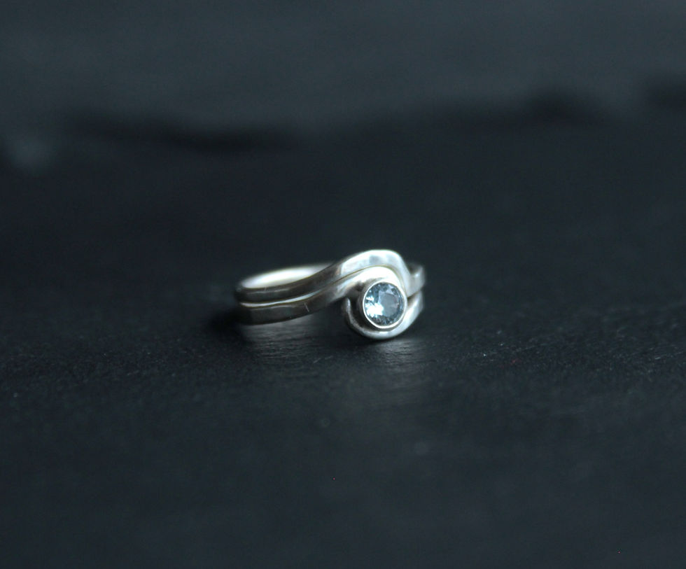 Thumbnail: Wavey Stacking Ring
