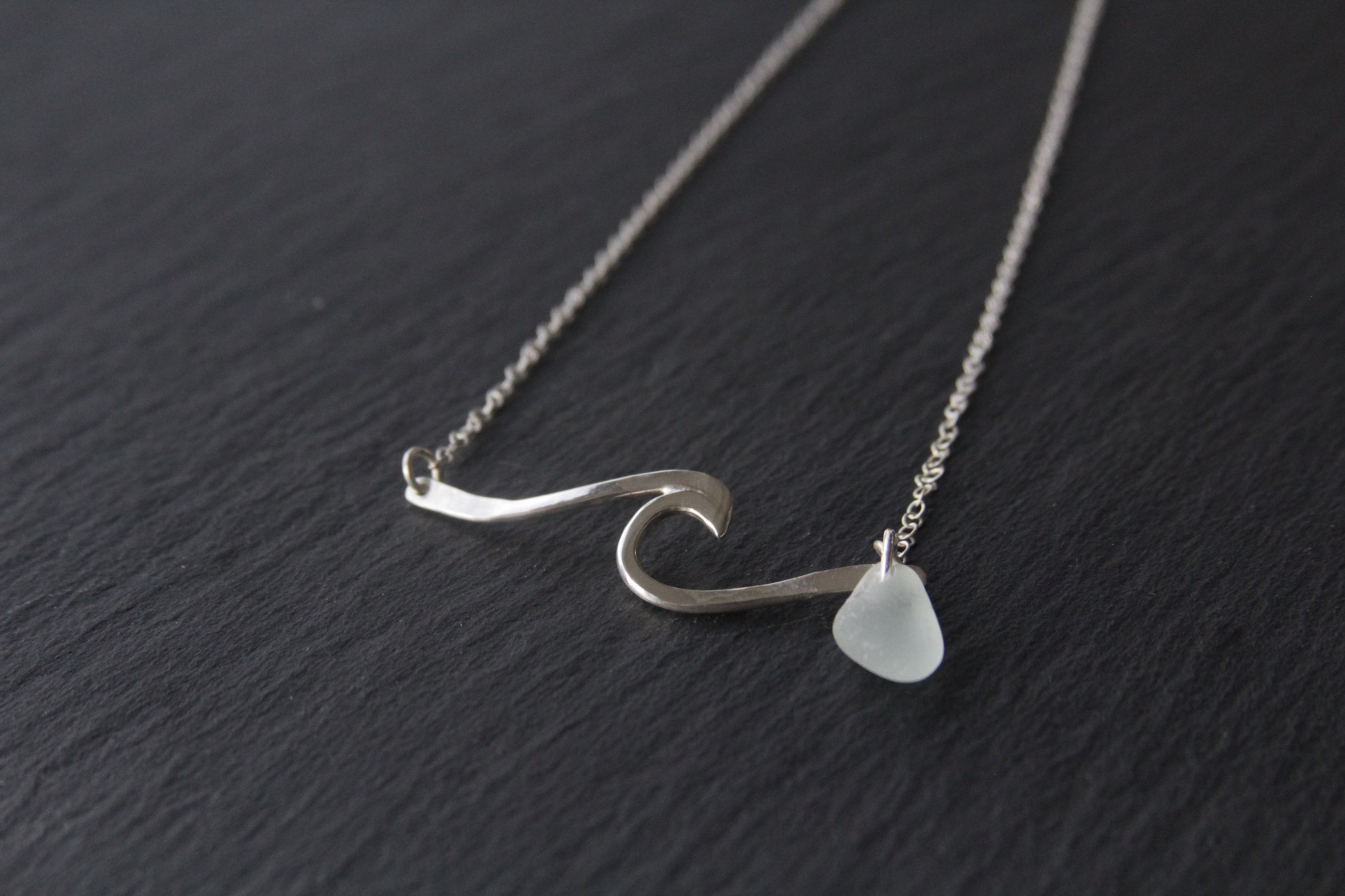 Portreath Wave Necklace