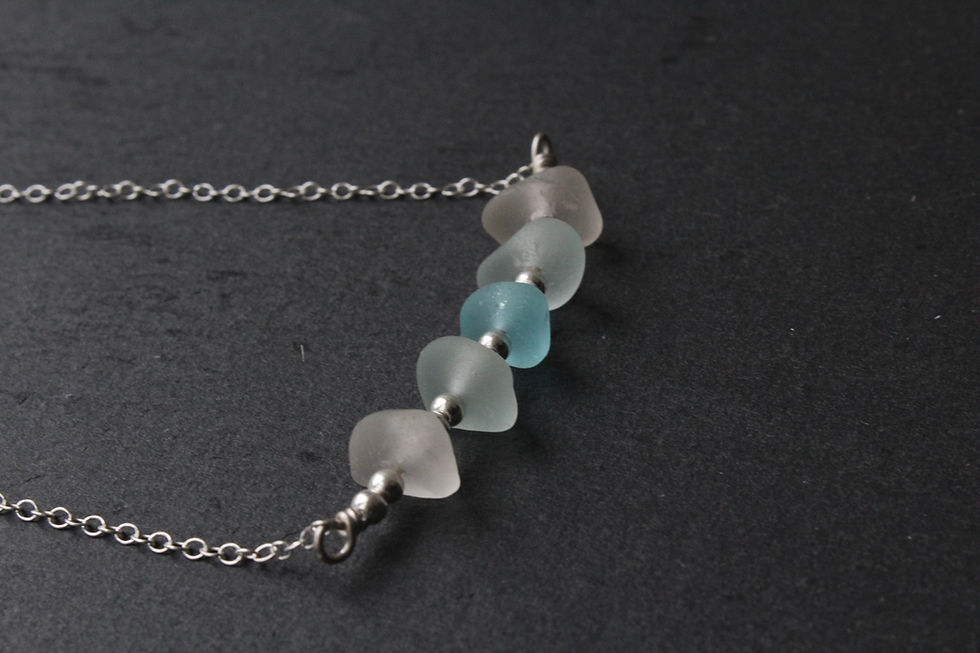 Thumbnail: Teal Choker Necklace 