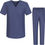 Miniatura: MISEMIYA - Pijama Sanitario Conjuntos Uniformes Sanitarios Unisex - Uniformes M